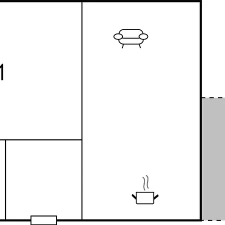 Apartamento 1 Bedroom Awesome In Okrug Donji Donji Okrug